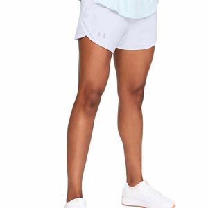 Heat Gear White Running Shorts